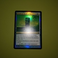 FOIL Wildfield Borderpost x1 Alara Reborn 1x Magic the Gathering MTG