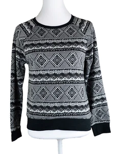 One Clothing Women's Sweatshirt Blouse Top Pullover Sweater Long Sleeve Small S - Picture 1 of 8