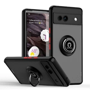 Pour Google Pixel 8A Pro 7A Étui Bague Support Antichoc Téléphone & Écran Garde - Photo 1 sur 36