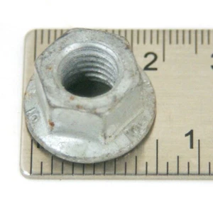 (10) - M10-1.50 Hex-Nut-Metric 15mm Hex Flange Nut Class 10- 7910 - Picture 1 of 16