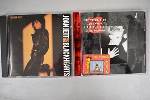 Joan Jett And The Blackhearts 2 LOT: Up Your Alley, Fit To Be Tied CD'S NM - Picture 1 of 2
