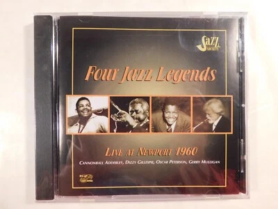 Four Jazz Legends: Live at Newport 1960 (CD 1994) Jazz Heritage Society NOS Foto 1 de 3