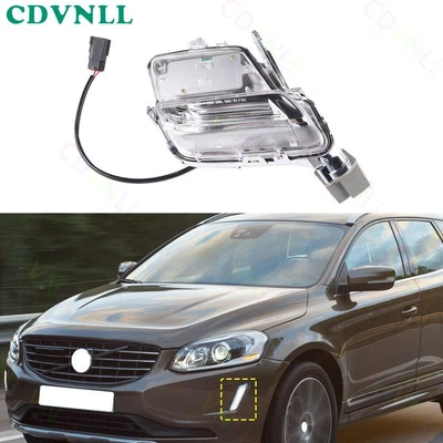 For Volvo XC60 2014-2018 Left LED Front Bumper Fog Light Lamp Auto Driving Light - Изображение 1 из 4