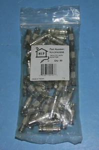 Qty 50 HJ-CPAD555 JACK TO JACK ADAPTER  - Picture 1 of 1