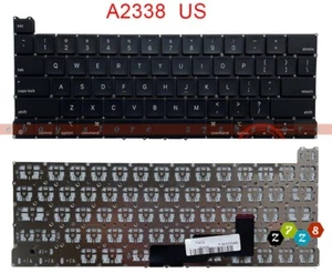 New Replacement For Macbook Pro 13 M1 M2 A2338 Keyboard US&English 2020 2022 - Picture 1 of 1