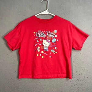 Uniqlo Hello Kitty Kids Pink Graphic T-Shirt Size 13 Cartoon - Picture 1 of 8