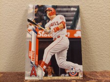 2020 Topps Opening Day MIKE TROUT #90 Los Angeles Angels EX!