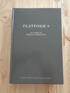 Platform 8: Index of Design Research, Harvard Graduate School of Design 2015 HC - Picture 1 of 1