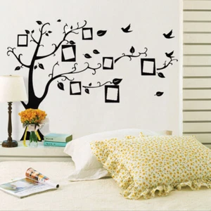 3d diy photo tree bird pvc wall decal family sticker mural art home decor.j6 - Picture 1 of 7