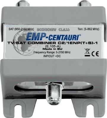 EMP Centauri DiSEqC switch E.105 A combinatore TV/SAT mix/demix - Immagine 1 di 4