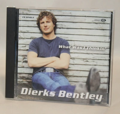 Dierks Bentley – What Was I Thinkin’ (2003, Capitol) CD Single – Enhanced Ed Foto 1 de 3