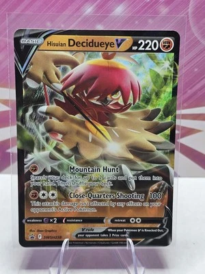 SWSH: Sword & Shield Promo Cards #SWSH238 Hisuian Decidueye V - Image 1 of 2