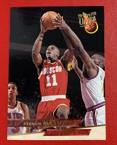 NBA VERNON MAXWELL Houston Rockets 1993-94 Fleer Ultra Mad Max Trading Card #75 - Picture 1 of 3