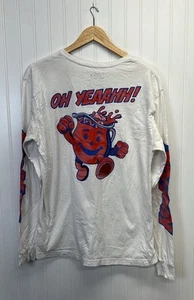Kraft Kool Aid ‘Oh Yeah’ Men’s Long Sleeve T shirt Sz L - Picture 1 of 6