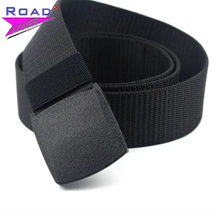 Metal-Free Web Belt Waistband Outdoor Sports Canvas Nylon Military Men Fashion - Picture 1 of 8