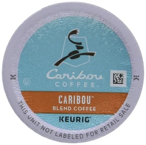 Caribou Coffee K Cups 24 Count Medium Roast Arabica Blend for Keurig Brewers - Picture 1 of 6
