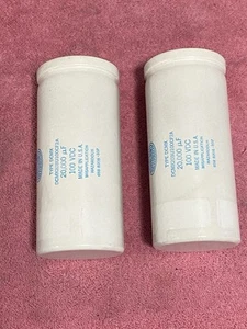 Pair Of Used Main Filter Capacitors For Hafler DH-500 Amplifier - Picture 1 of 4