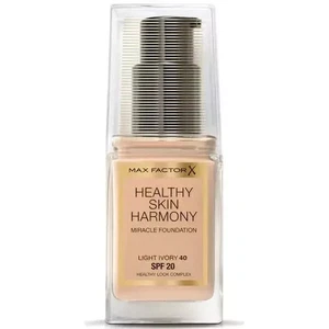 Max Factor IVORY Foundation 040 LIGHT IVORY 40 SPF 20 HEALTHY SKIN HARMONY - Picture 1 of 9