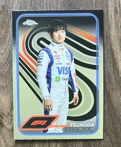 Yuki Tsunoda Portrait #17 VCARB - 2024 Topps Chrome Formula 1 F1 Card - CLEAN NM - Picture 1 of 2