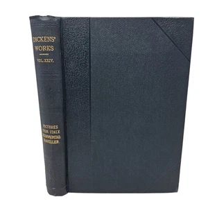 The Works of Charles Dickens Vol 24 Peter Fenelon Collier, c.1900 Illustrated HC - Picture 1 of 18