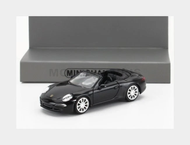 MINICHAMPS 870068031 PORSCHE - 911 991 CABRIOLET OPEN 2013 - BLACK - 1/87 - Immagine 1 di 2