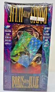 1993 Boris with Julie All-Chromium Collector Cards – Factory Sealed Box - Picture 1 of 5