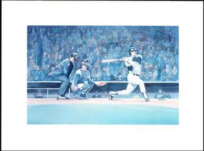 Reggie Jackson Signed 18x24 Lithograph Photo New York Yankees PSA/DNA #T00051 - Image 1 of 2