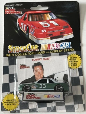 Racing Champions Stock Car #33 Harry Gant 1991 NASCAR verde y blanco 1:64 Foto 1 de 4