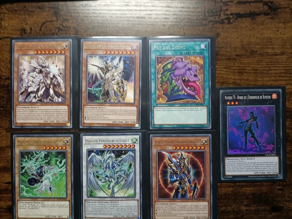 Cartes Yu-Gi-Oh! X 14, Chaos Toon, TOCH, excellente état. sous sleeve, FR. - Photo 1/2