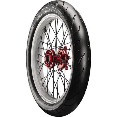 MT90B-16 Avon AV91 Cobra Chrome Bias Reinforced Front Tire - Image 1 of 4