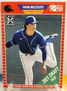 Frank Mozzicato RC 2021 Leaf Pro Set Baseball Kansas City Royals Rookie - Picture 1 of 2