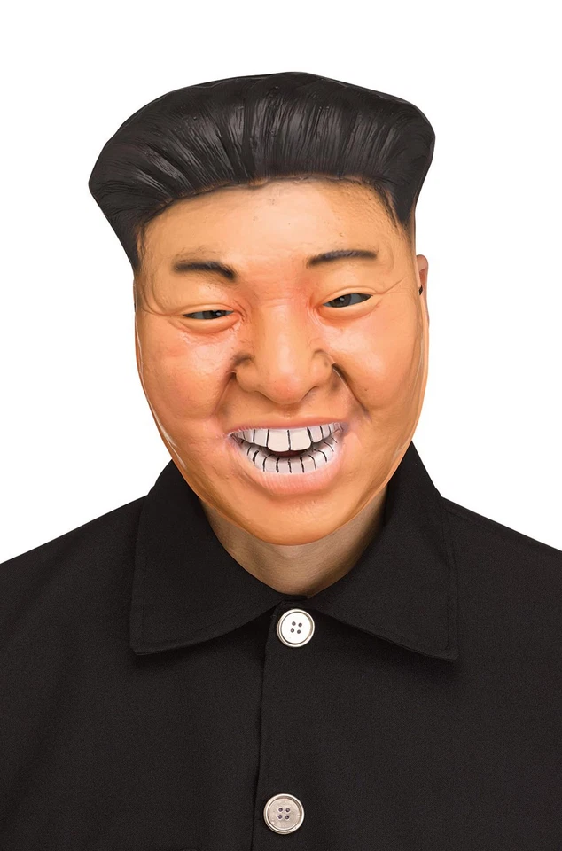 Funny Political Humor Kim Jong-Un Vacuform Adult Mask - Image 1 of 1