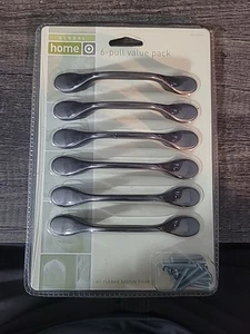 Global Home 6-Pull Value Pack - Cabinet Drawer Handles Oil Rubbed Bronze Finish - Picture 1 of 2