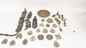 Approx 4.7 KG Bundle of Brass Antiques / Unusual Items - Animal Figurines & More - Picture 1 of 9