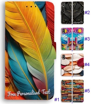 Personalised Text Wallet Phone Cover For Nokia Lumia 650/950/950 XL - Image 1 of 4