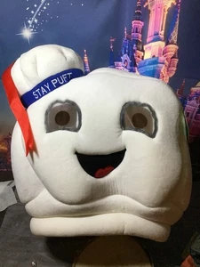Ghostbusters Stay Puft Marshamallow Man Oversized Mask Age 14+-NEW - Picture 1 of 9