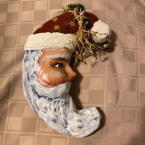 Vintage Pappmaché? Santa Moon - Bild 1 von 17