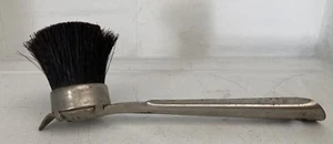 Vintage Shoe Shining Brush Parks & Parks C E P Art Deco Metal with Sole Cleaner - Picture 1 of 7