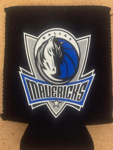 Dallas Mavericks 12oz Can Koozie, Logo on one side Cover
