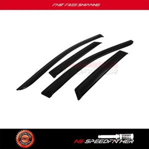Somke Deflector Window Visor Sun Rain Guard For 07-15 Lincoln MKX/Ford Edge - Foto 1 di 9