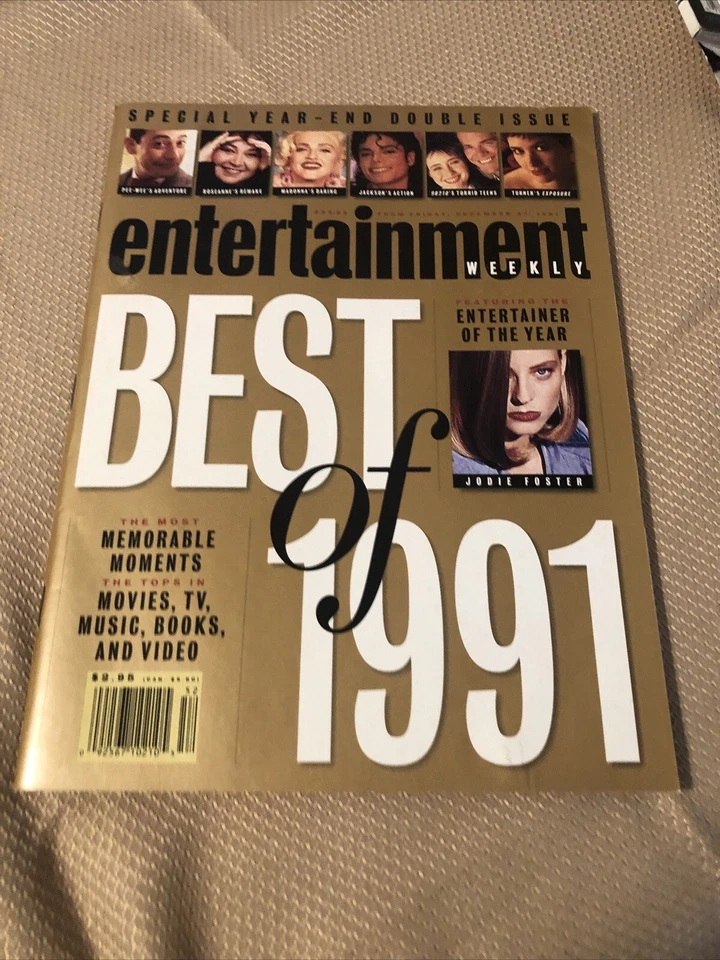 1991 December 27 Entertainment Weekly Magazine, Memorial Moments  **LQQK** - Image 1 of 1
