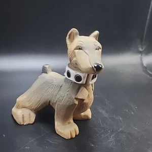 Artesania Rinconada Dobermann Hundefigur #111 Uruguay Steinzeug Keramik WIE BESEHEN - Bild 1 von 12