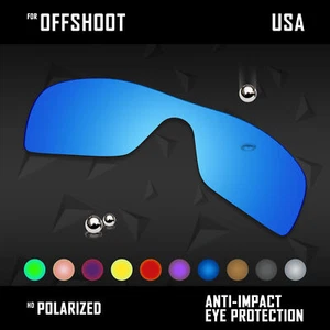 Lentes de repuesto polarizadas antiarañazos para Oakley Offshoot OO9190 opciones - Imagen 1 de 18