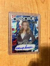 2023 Leaf Pop Century - Hayden Panettiere - Blue Wave Knockouts Auto #d 5/10