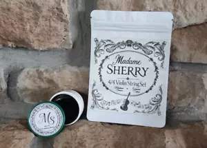 Violin Strings Set 4/4 3/4 Premium Strings Alloy Core Expressive Tone FREE Rosin - Picture 1 of 24