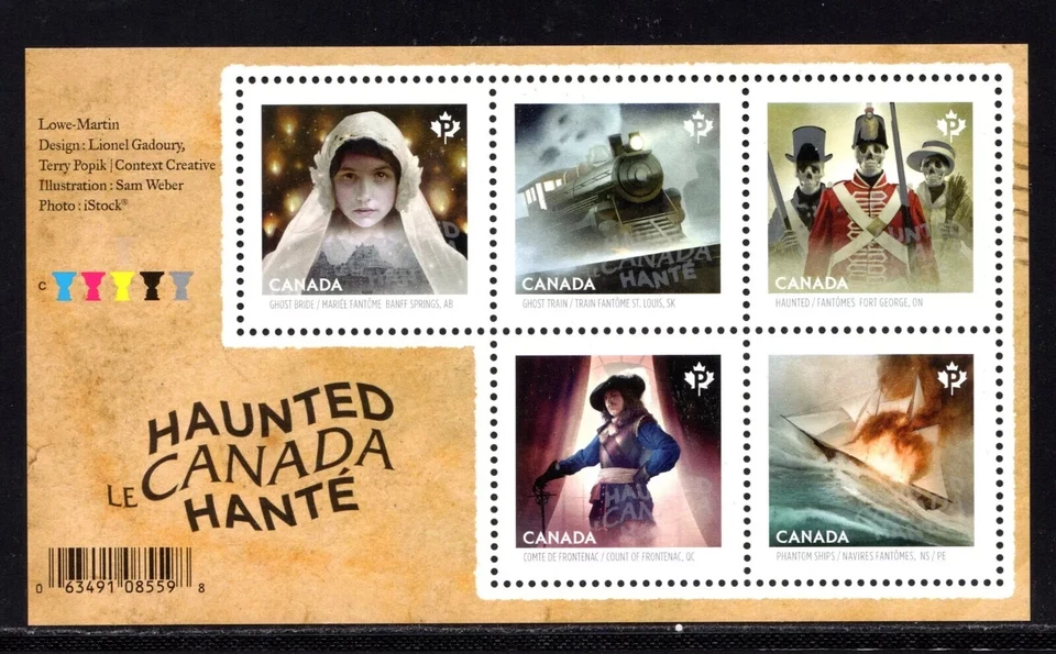 Canada - Scott 2748 - VFNH - Haunted Canada - 2014 - Image 1 of 1