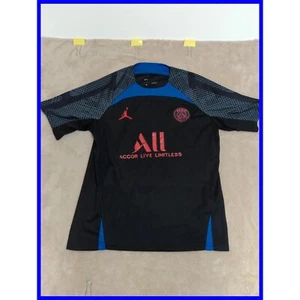 Nike PSG x Jordan Fußballtrikot Gr. XL schwarz purpurrot DN1271 - Bild 1 von 6