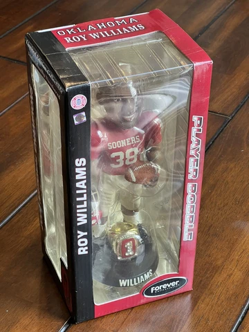 Roy Williams OU Oklahoma Sooners Bobble Head National Champion Ring Collectible! Cover