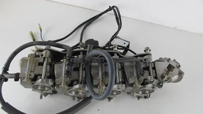 4pcs OEM T50 50hp Yamaha Outboard Carburetor 64J-14901-C0-00 64J-14902-C0-00 - Image 1 of 4