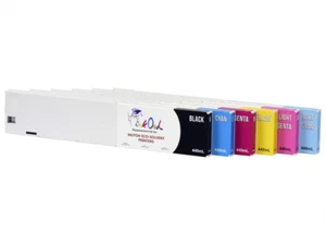 Paquete de cartuchos compatibles con búho de tinta de 6x440 ml para impresoras Mutoh ValueJet Eco-Ultra - Imagen 1 de 1